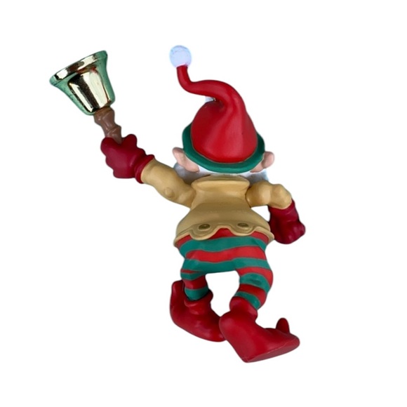 Hallmark Bell-Bearing Elf Vintage Keepsake Collectors Club 2000 Ornament - Picture 4 of 13